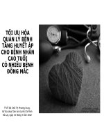 6  tối ưu hóa quản lý bệnh tăng huyết áp cho bệnh nhân cao tuổi có nhiều bệnh đồng mắc 