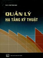 Hạ tầng kỹ thuật đô thị: Phần 1