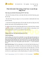 phát triển kinh tế thị trường ở việt nam và cam kết gia nhập WTO vndoc com