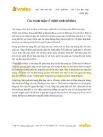 các tranh luận về chính sách tài khóa vndoc com