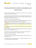 Hoạt động kinh doanh dịch vụ lữ hành của doanh nghiệp trong nền kinh tế thị trường vndoc com