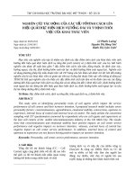 0475 nghiên cứu tác động của các yếu tố tính cách lên hiệu quả thực hiện dịch vụ tổng đài và ý định thôi việc của khai thác viên