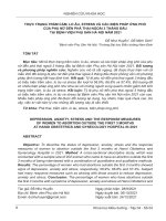 THỰC TRẠNG TRẦM CẢM, LO ÂU, STRESS VÀ CÁC BIỆN PHÁP ỨNG PHÓ CỦA PHỤ NỮ ĐẾN PHÁ THAI NGOÀI 3 THÁNG ĐẦU TẠI BỆNH VIỆN PHỤ SẢN HÀ NỘI NĂM 2021