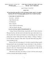 Biện pháp xây dựng khối đoàn kết nội bộ đạt hiệu quả ở trường TH