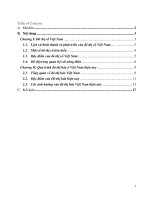 Đô thị cổ việt nam và quá trình đô thị hóa