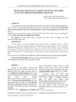 0397 phân lập và sàng lọc vi khuẩn nitrat hóa để xử lý nước trong nuôi trồng thủy sản