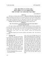 ASQ - BỘ CÔNG CỤ SÀNG LỌC, PHÁT HIỆN VÀ CAN THIỆP SỚM TRẺ CÓ NHU CẦU GIÁO DỤC ĐẶC BIỆT