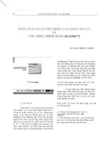 0365 phân tích sự cố nền móng của hầm chui VT và các công trình xung quanh