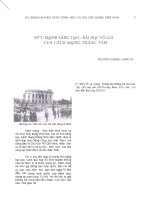 0271 sức mạnh sáng tạo   bài học vô giá của cách mạng tháng tám