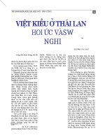 0052 việt kiều ở thái lan   hồi ức và suy nghĩ