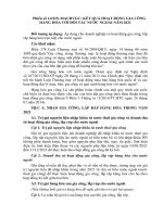 Phiếu số 1.6/DN-MAUDVGC: KẾT QUẢ HOẠT ĐỘNG GIA CÔNG HÀNG HÓA VỚI ĐỐI TÁC NƯỚC NGOÀI NĂM 2021