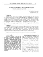 0449 nguyên nhân và kết quả của thái độ đối với trang web bán lẻ