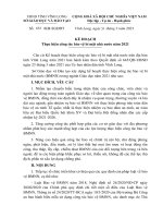 DANH SÁCH ĐOÀN CB, GV ĐI GIAO LƯU HỌC TẬP TẠI NAM ĐỊNH