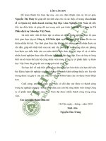 KHÓA LUẬN TỐT NGHIỆP ĐỀ TÀI: phân tích tình hình tài chính của Công ty Cổ phần dịch vụ Giáo Dục Việt Nam.