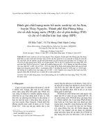 Preliminary data of the biodiversity in the area