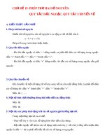 Chủ đề 15: Phép trừ hai số nguyên, quy tắc dấu ngoặc. Quy tắc chuyển vế (Toán lớp 6)