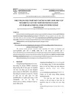 0585 thực trạng việc thiết kế và sử dụng trò chơi học tập nhằm rèn luyện trí nhớ cho trẻ mẫu giáo 5 6 tuổi qua hoạt động làm quen với truyện kể