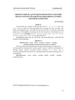 1577 một số vấn đề lí luận về việc đảm bảo chất lượng giảng dạy của giảng viên thông qua hoạt động lấy ý kiến phản hồi của sinh viên