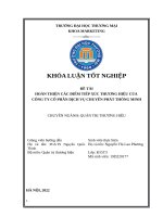 Hoàn thiện các điểm tiếp xúc thương hiệu của công ty cổ phần dịch vụ chuyển phát thông minh