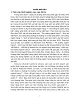 Phát triển chính sách xúc tiến thương mại cho nhóm sản phẩm t – shirt đối với tập khách hàng trẻ của công ty cổ phần CANIFA tại thị trường việt nam