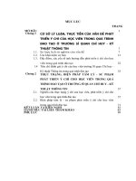 luận văn thạc sĩ   biện pháp tâm lý – sư phạm phát triển ý chí cho học viên trong quá trình đào tạo ở trường sĩ quan chỉ huy   kỹ thuật thông tin