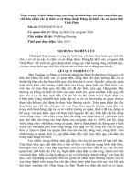 Mô hình bệnh tật điều trị nội trú tại bệnh viện Đa khoa khu vực Phúc Yên trong những năm gần đây
