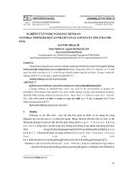 1392 Nghiên cứu ứng dụng màng chitosan-nano bạc trong bảo quản nhằm nâng cao chất lượng thanh long sau thu hoạch.docx