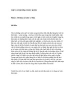 THỬ VÀ THƯỞNG THỨC RƯỢU