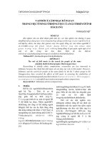 0252 vai trò của âm nhạc dân gian trong việc tìm người đồng tộc của người bố y ở tỉnh hà giang