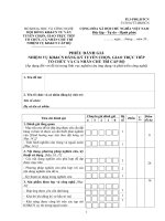 Báo cáo hướng nghiên cứu sửa đổi QĐ 10