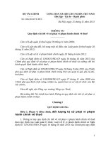 Quy định chi tiết về xử phạt vi phạm hành chính về thuế