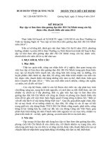 ĐOÀN TNCS HỒ CHÍ MINH