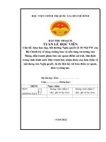 Tiểu luận   nghị quyết số 35 NQTW của bộ chính trị về tăng cường bảo vệ nền tảng tư tưởng của đảng, đấu tranh phản bác các quan điểm sai trái, thù địch trong tình hình mới