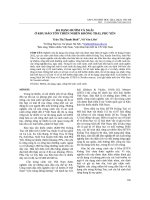 ĐA DẠNG MỘT SỐ HỌ CÔN TRÙNG CÁNH VẨY