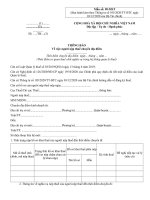 Mẫu số 09-MST: Thông báo về việc người nộp thuế chuyển địa điểm - Hoatieu.vn