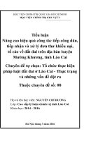 35  nâng cao hiệu quả công tác tiếp công dân, tiếp nhận và sử lý đơn thư khiếu nại, tố cáo về đất đai trên địa bàn huyện mường khương, lào cai