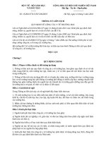 BỘ Y TẾ - BỘ GIÁO DỤCVÀ ĐÀO TẠO-------