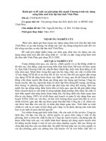 Mô hình bệnh tật điều trị nội trú tại bệnh viện Đa khoa khu vực Phúc Yên trong những năm gần đây