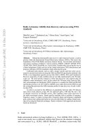 Radio Astronomy visibility data discovery and access using IVOA standards