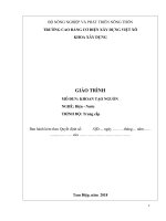 Giáo trình Khoan tạo nguồn (Nghề Điện  Nước  Trung cấp)