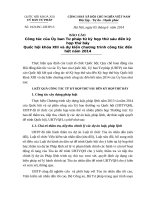 QUỐC HỘI KHOÁ XIII