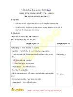 Giáo án hoạt động ngoài giờ lên lớp lớp 2   tiết 2   vndoc com