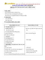 Giáo án âm nhạc lớp 1 tiết 39