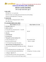 Giáo án âm nhạc lớp 1 tiết 48