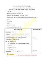 Giáo án hoạt động ngoài giờ lên lớp lớp 2   tiết 9   vndoc com