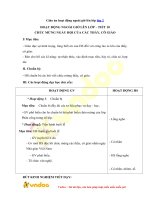 Giáo án hoạt động ngoài giờ lên lớp lớp 2   tiết 10   vndoc com