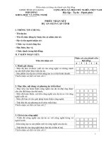 Báo cáo hướng nghiên cứu sửa đổi QĐ 10