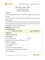 Giáo án tâm lý học đường lớp 2   chủ đề 1