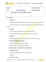 Giáo án địa lí 6: khí áp và gió trên trái đất vndoc com