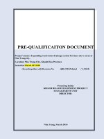 HỒ SƠ MỜI SƠ TUYỂN Mở rộng hệ thống thu gom xử lý nước thải tại một số  khu vực nội thị thành phố Nha Trang Pre qualification ver 25  3 2018 (e) final 2 hung rev